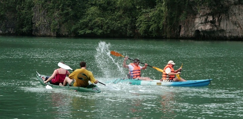 Kayaking